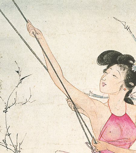 巴塘县-胡也佛的仕女画和最知名的金瓶梅秘戏图
